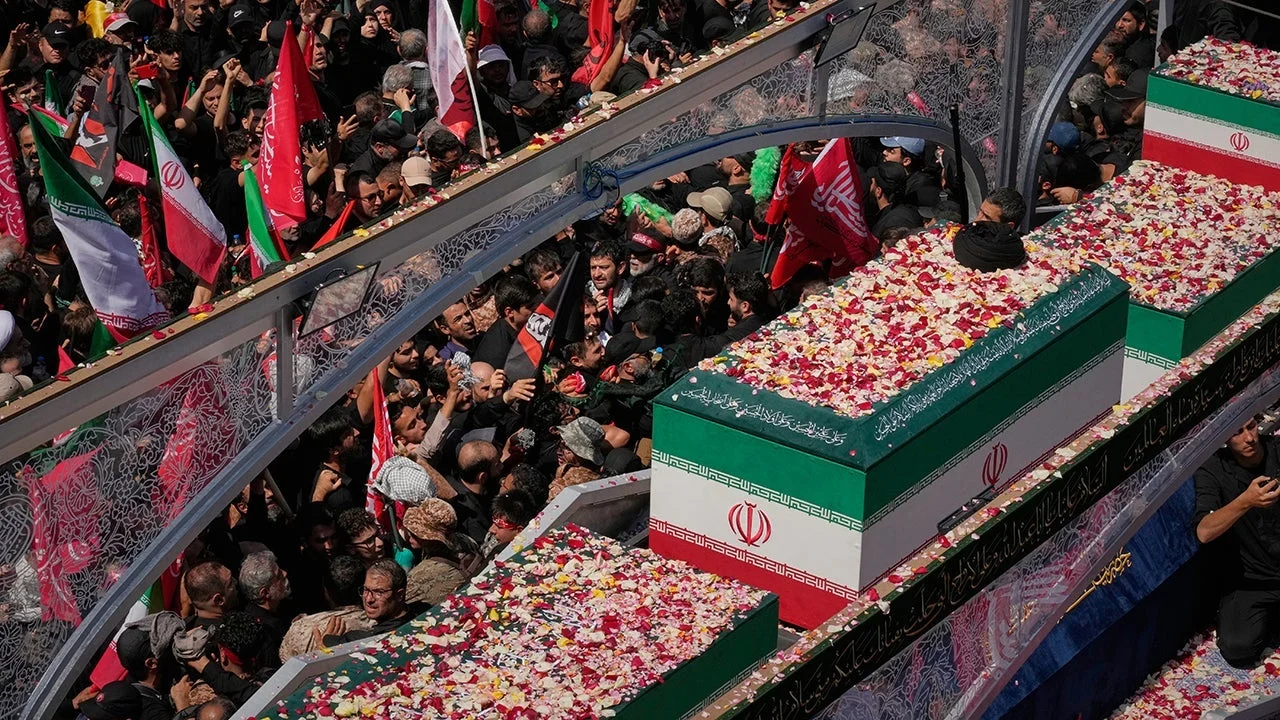 Iranian mourners vow revenge at Khamenei funeral as regional tensions surge