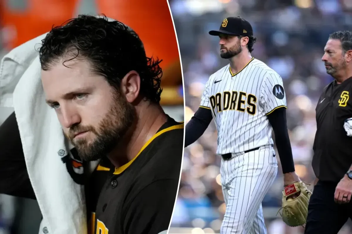 Padres' Casey Mize injures ankle in bizarre dugout slip