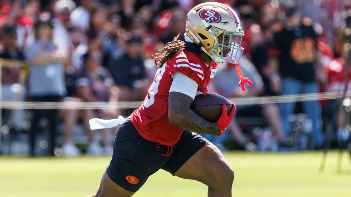 Kaelon Black bursts back, sparks buzz for 49ers in practice vs Chargers