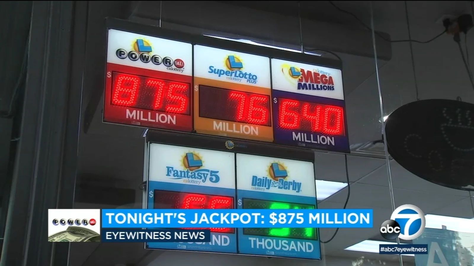 "Record-breaking Mega Millions jackpots create frenzy as hopefuls check their tickets"