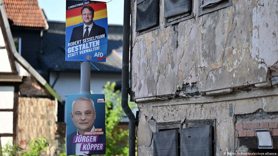 Rise of Germany's Far-Right AfD in Elections.