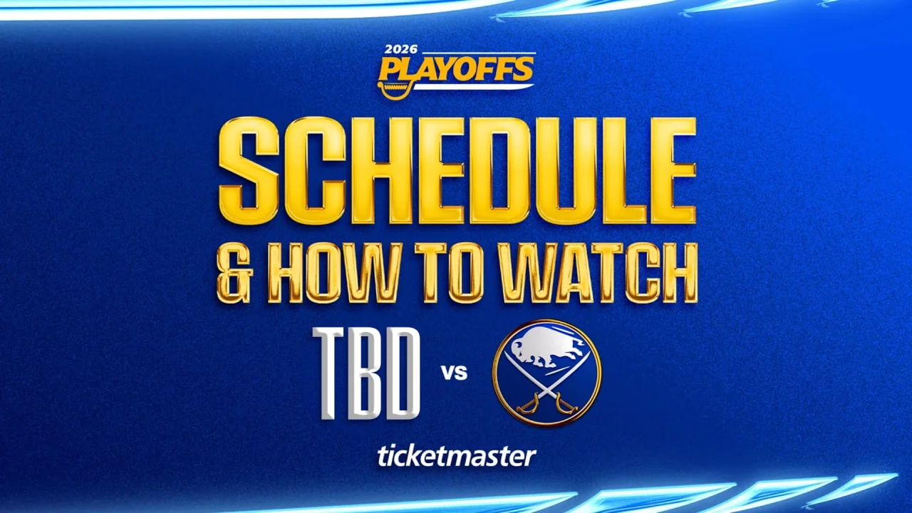 Sabres unveil Round 2 playoff schedule, TV plan, and fan events