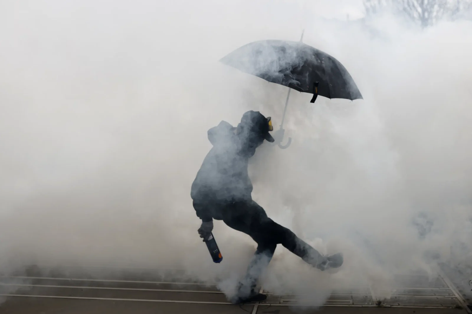 Macron's pension overhaul faces fierce opposition from French protestors.