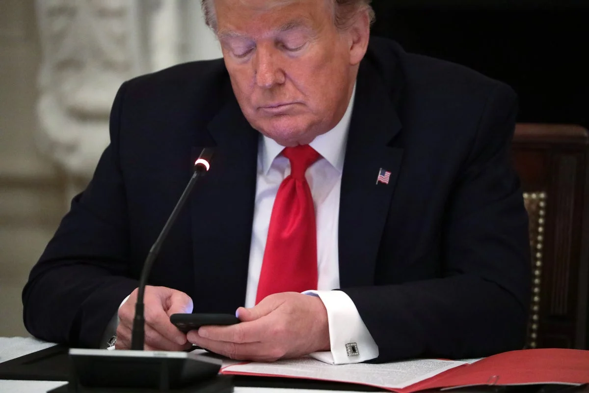 Trump fires off 13 Truth Social posts in minutes to tout primary win spree
