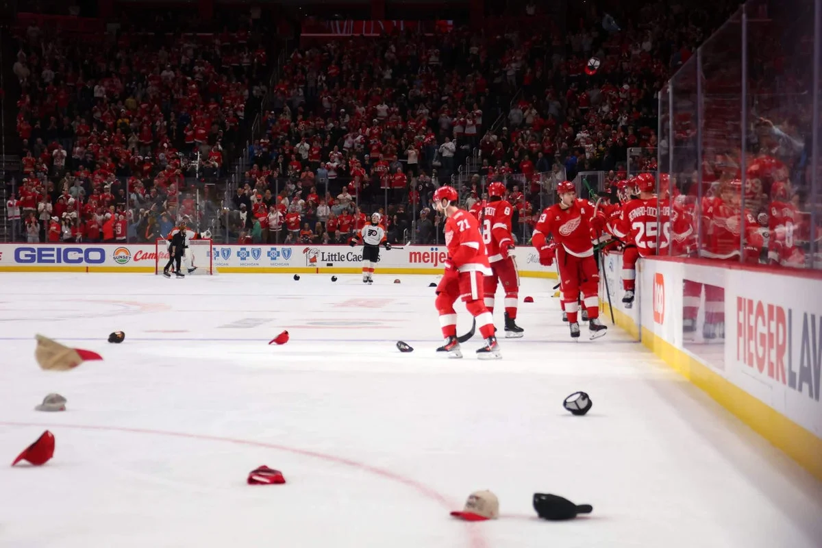 DeBrincat 40, Seider 60: Wings Ride Milestones to Narrow Playoff Hopes