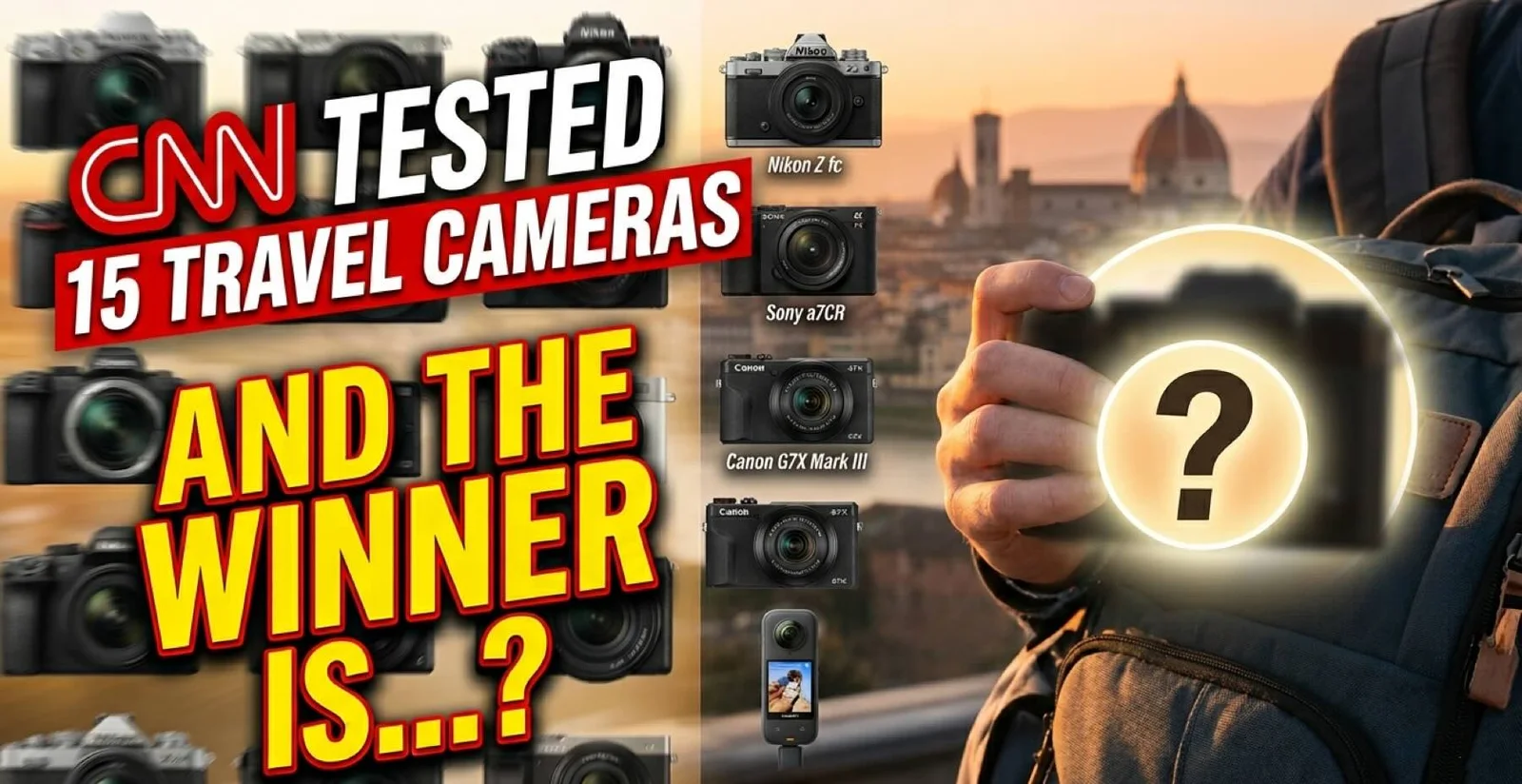 Fujifilm X-M5 Wins CNN’s Travel Camera Showdown