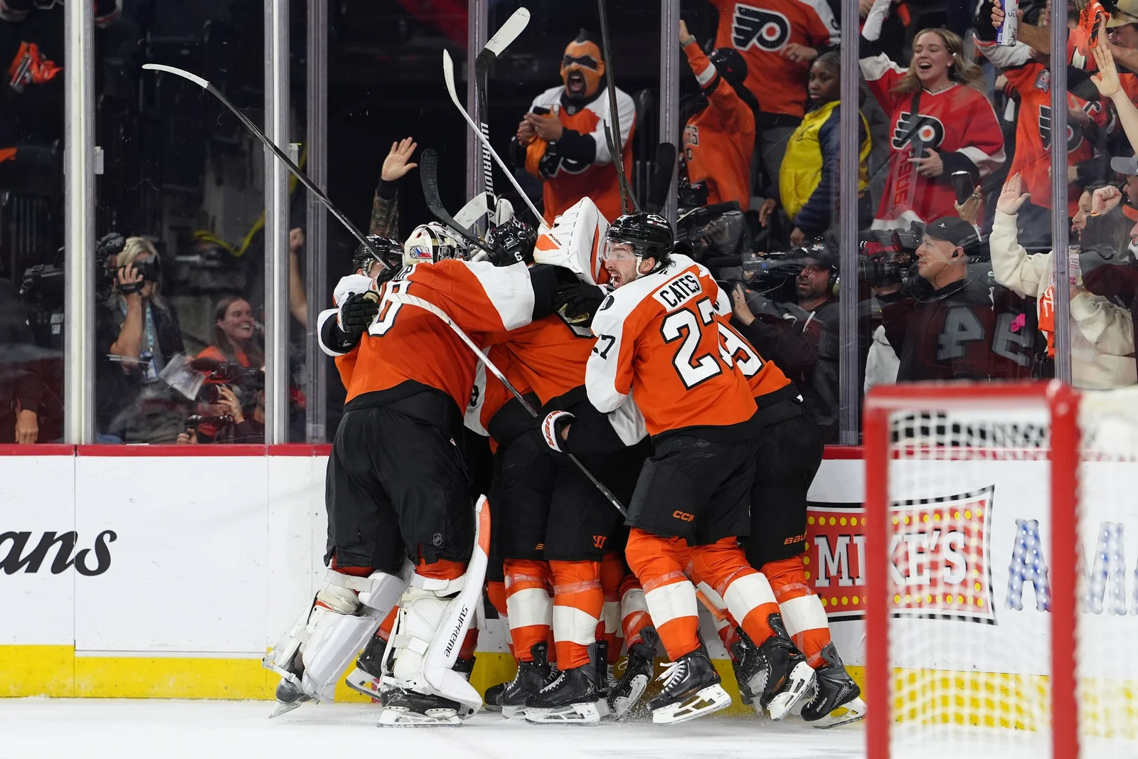 Flyers Hand Out A's After Six-Game Penguins Series