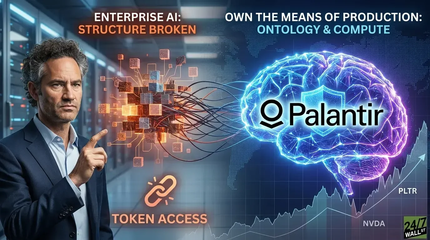 Palantir's Karp Says Enterprise AI Is Broken; True Value Comes From Compute and Controlled Apps