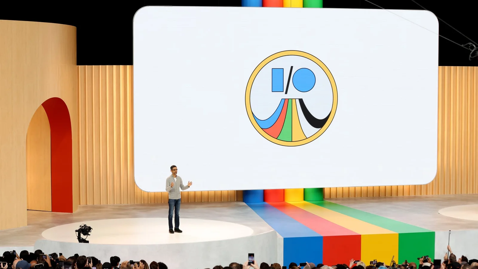 Google's A.I. plans boost Alphabet's stock and change search experience.
