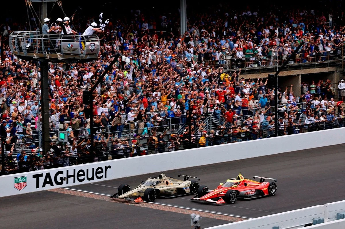 Indy 500’s closest finish ever: Rosenqvist-edge Malukas by 0.023s