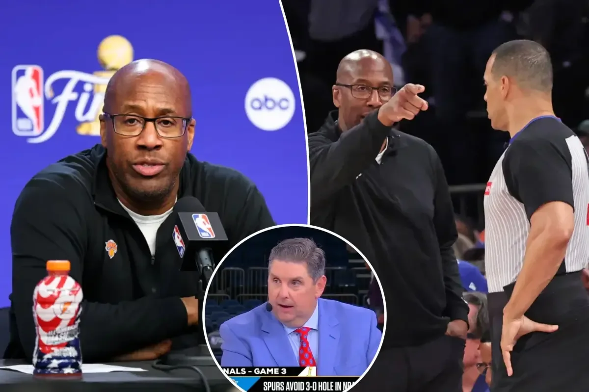 Windhorst says Knicks front office may have green-lighted Brown's attack on officials after Game 3