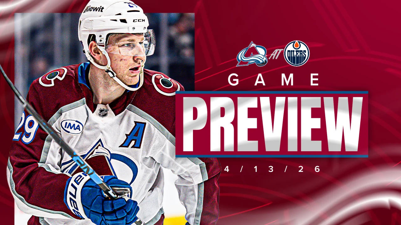 Avs Open Final Road Swing in Edmonton Without Bednar