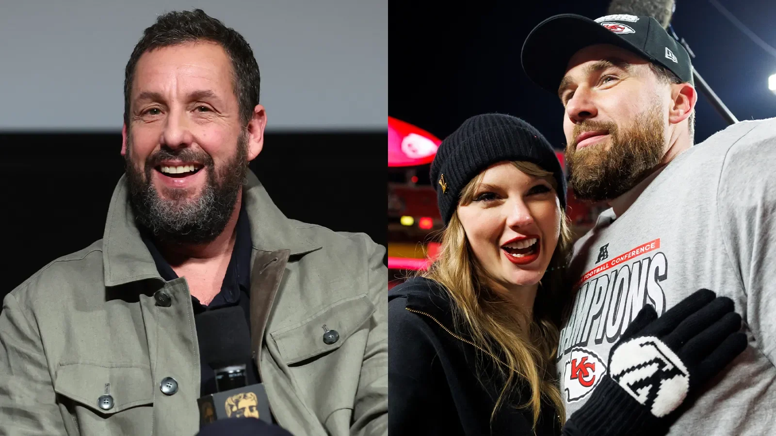 Sandler Delivers Heartfelt Wedding Wisdom at Swift–Kelce Ceremony