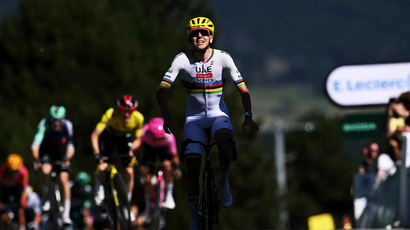 Pogacar Strikes on Stage 3, Grabs Tour de France Yellow Jersey