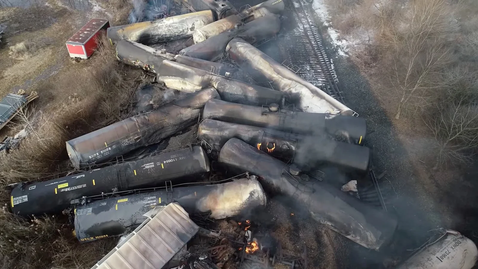 DOJ sues Norfolk Southern over Ohio derailment.