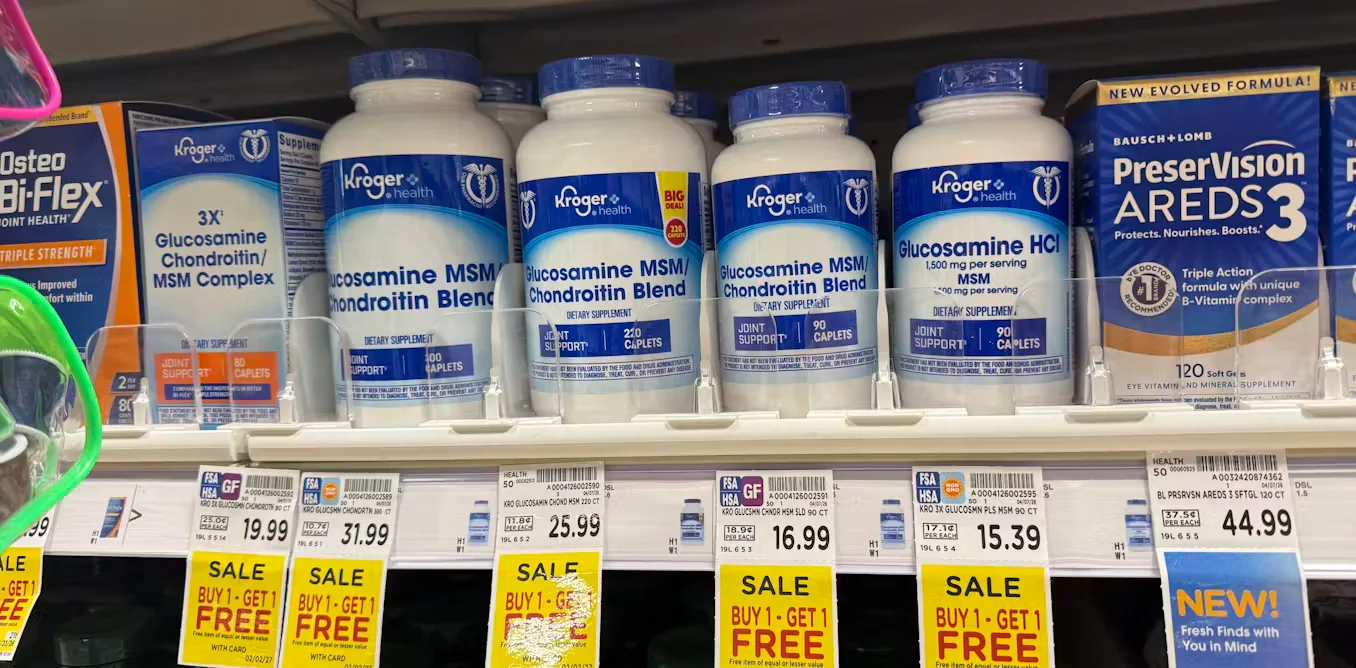 Glucosamine Linked to Faster Dementia Progression, Study Finds