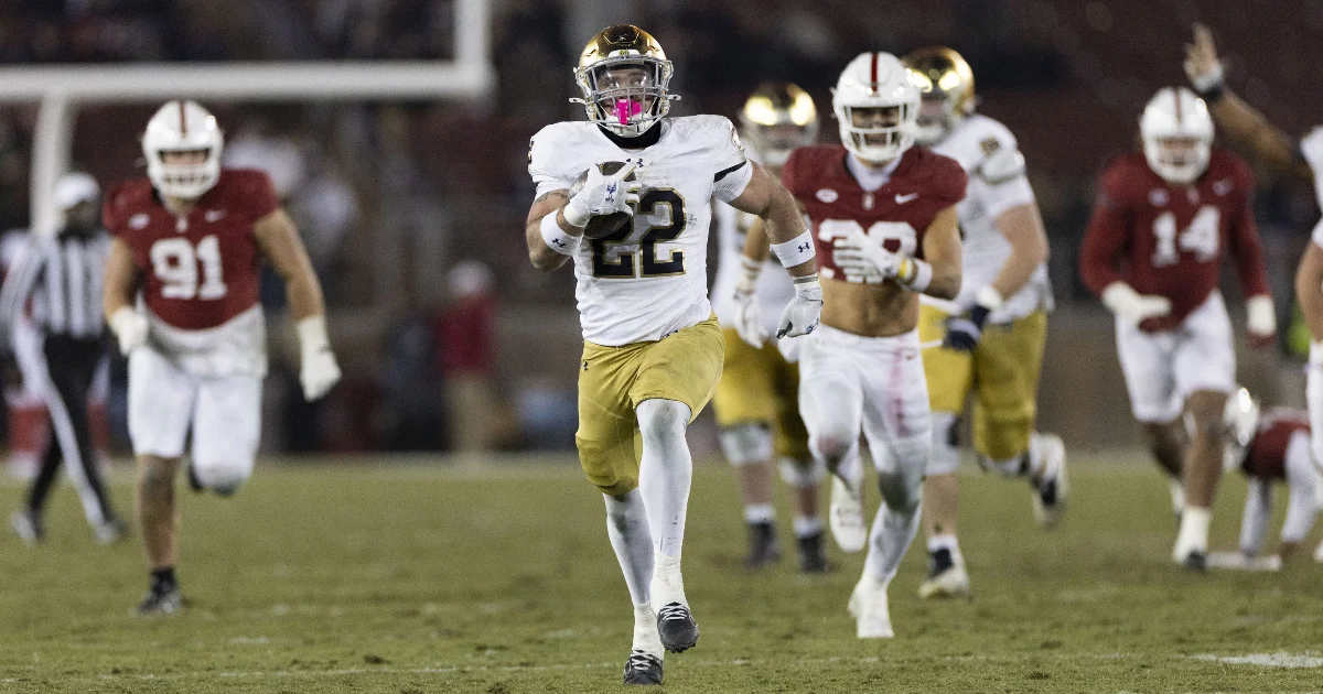 Notre Dame Expands Football Slate With Stanford and Kent State