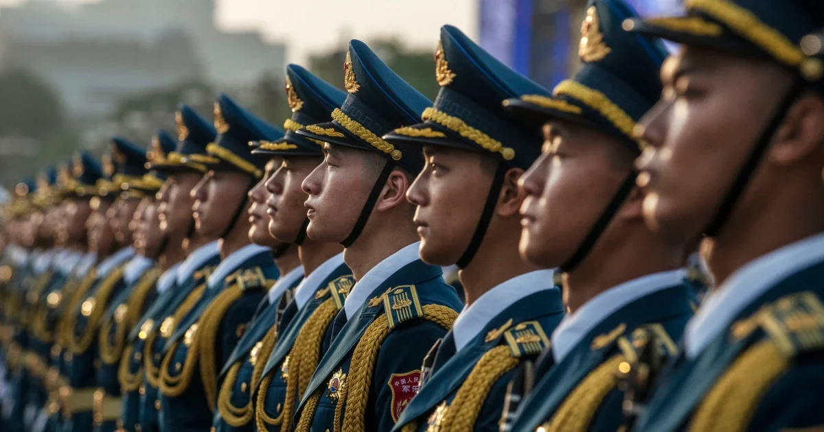 China fines comedy troupe $2 million for military joke.