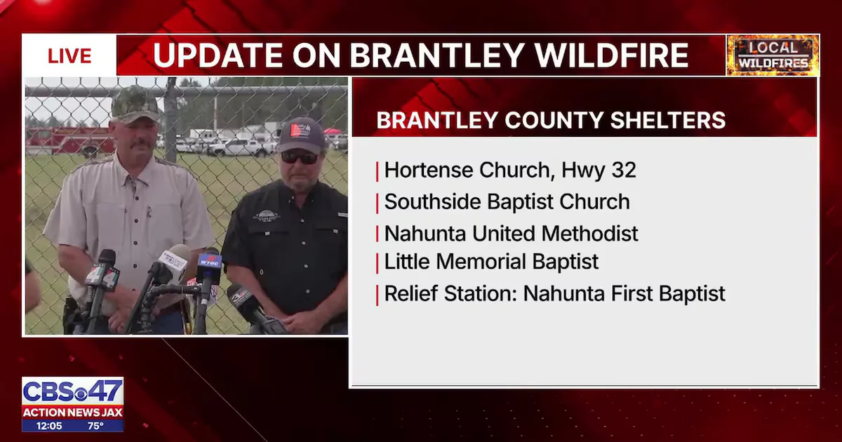 Wildfires in NE Florida, SE Georgia Trigger Evacuations and State of Emergency