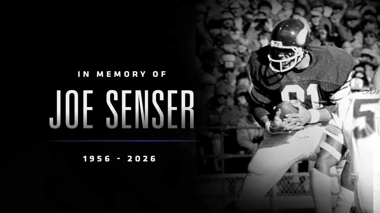 Vikings Remember Joe Senser, Pro Bowl TE and Broadcaster