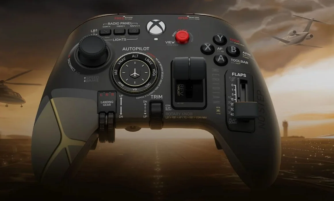PowerA teases X-Ray Flight Deck: Xbox flight-sim controller with swappable aircraft faceplates