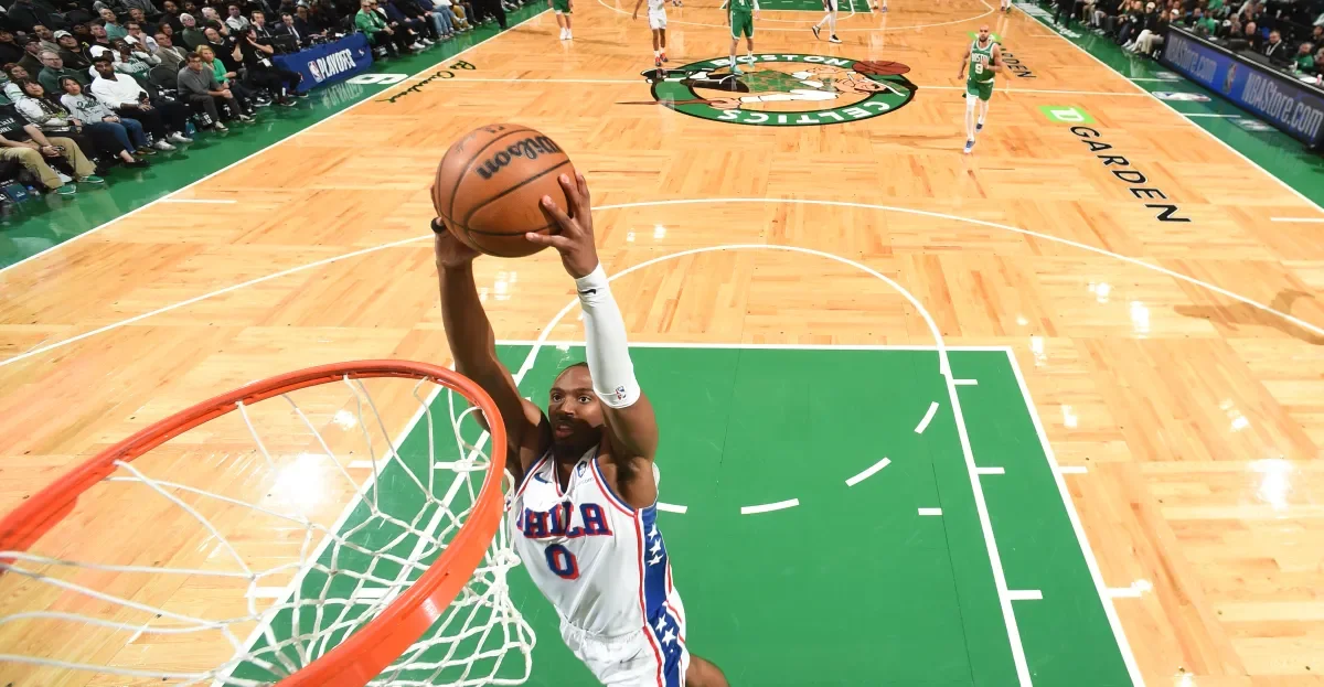 Maxey Leads Sixers to Game 2 Upset, Even Series in Boston