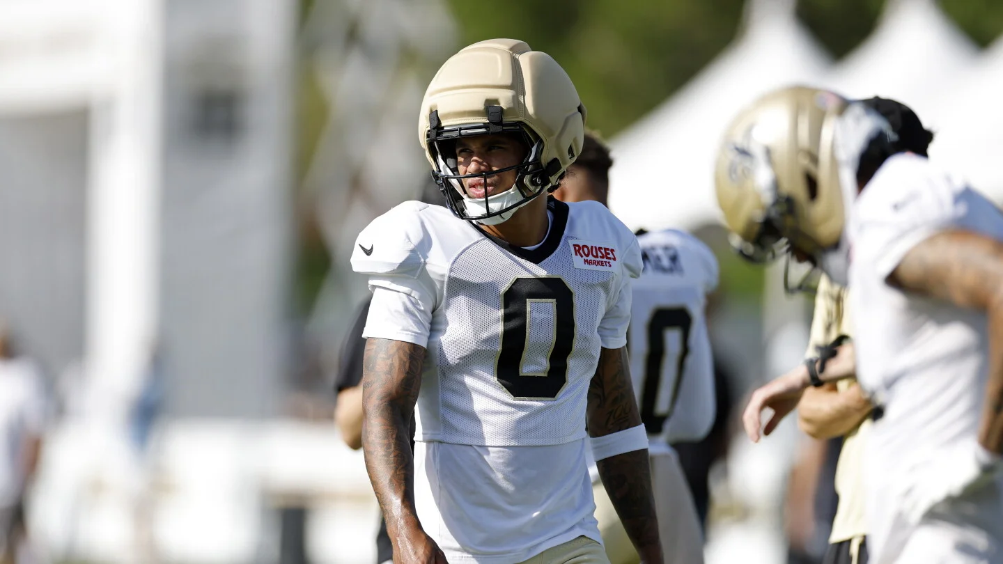 Saints rookie Jordyn Tyson sidelined about two months with hamstring injury