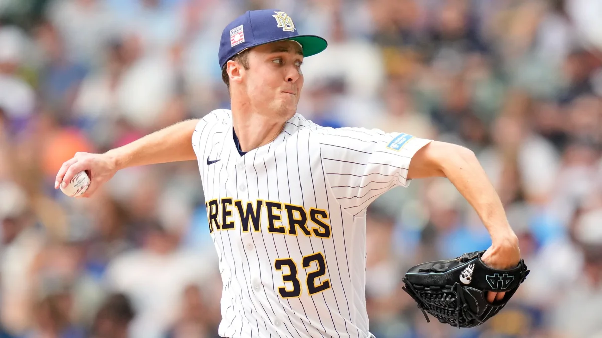 Misiorowski's record strikeout run fuels Brewers as workload looms