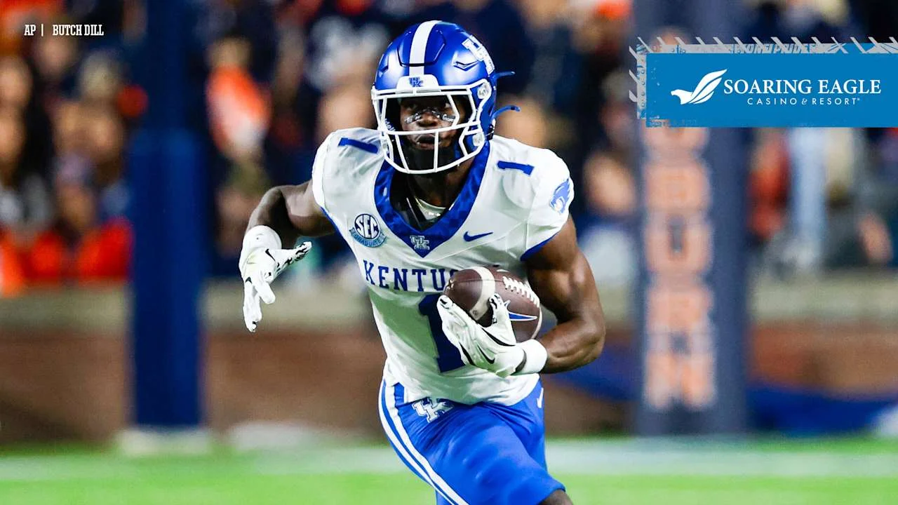 Lions trade up to draft Kendrick Law, adding versatile WR and return threat