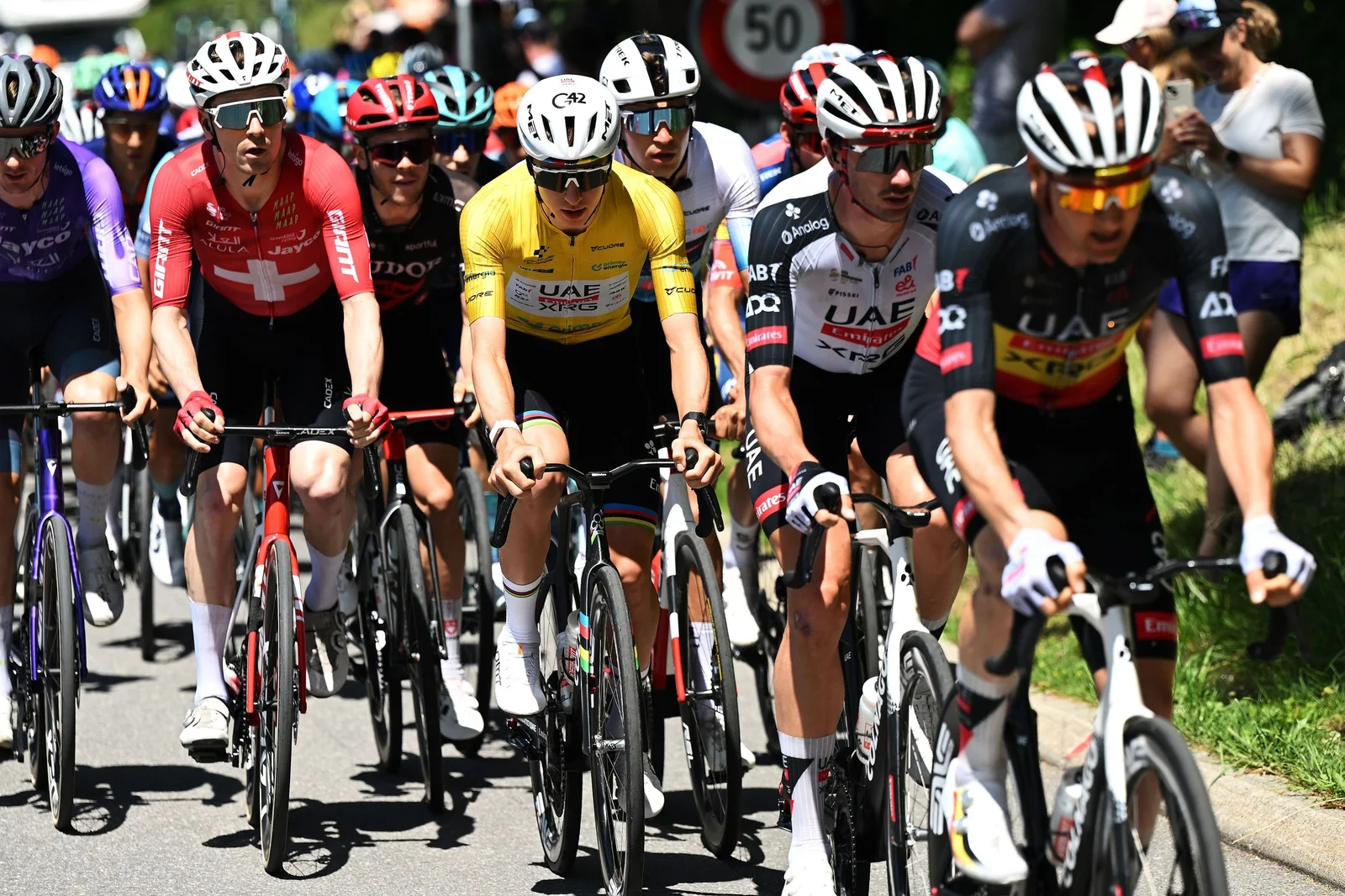 Pogačar seals Tour de Suisse title with late climb surge