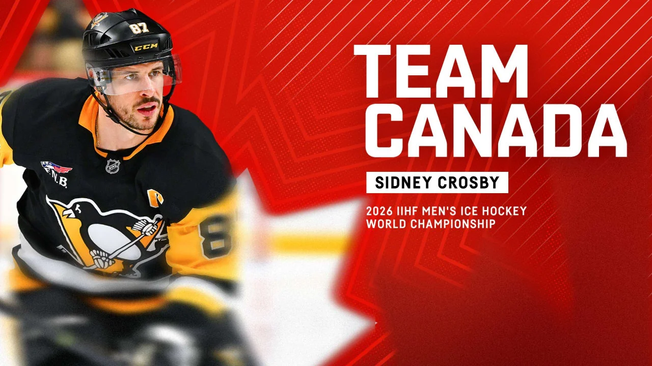 Crosby Set to Lead Canada at 2026 World Championship