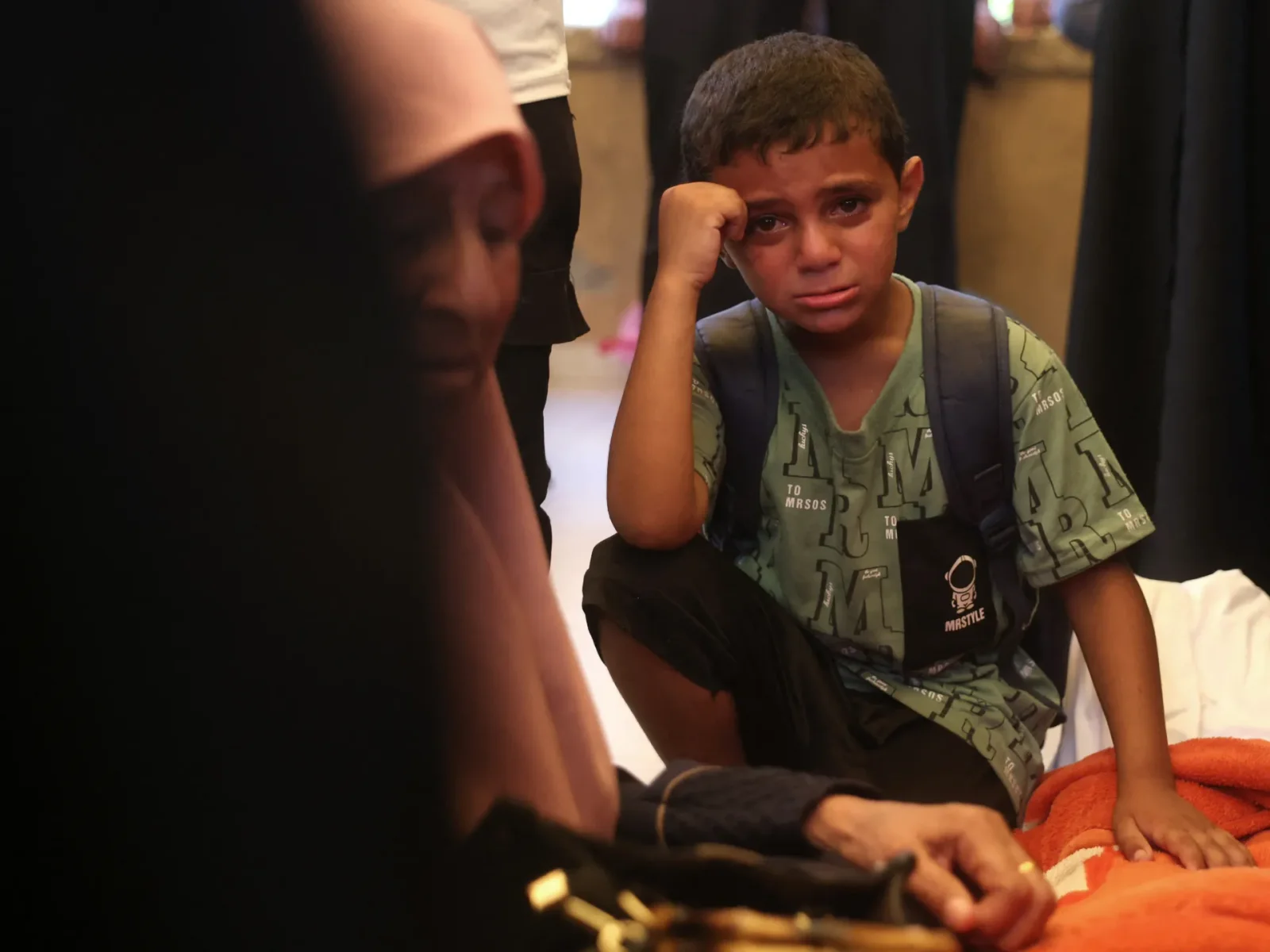 Drones strike Gaza 'safe-zone' tents, killing siblings and widening toll
