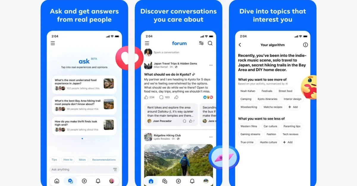 Meta's Forum reimagines Facebook Groups with an AI-powered search companion