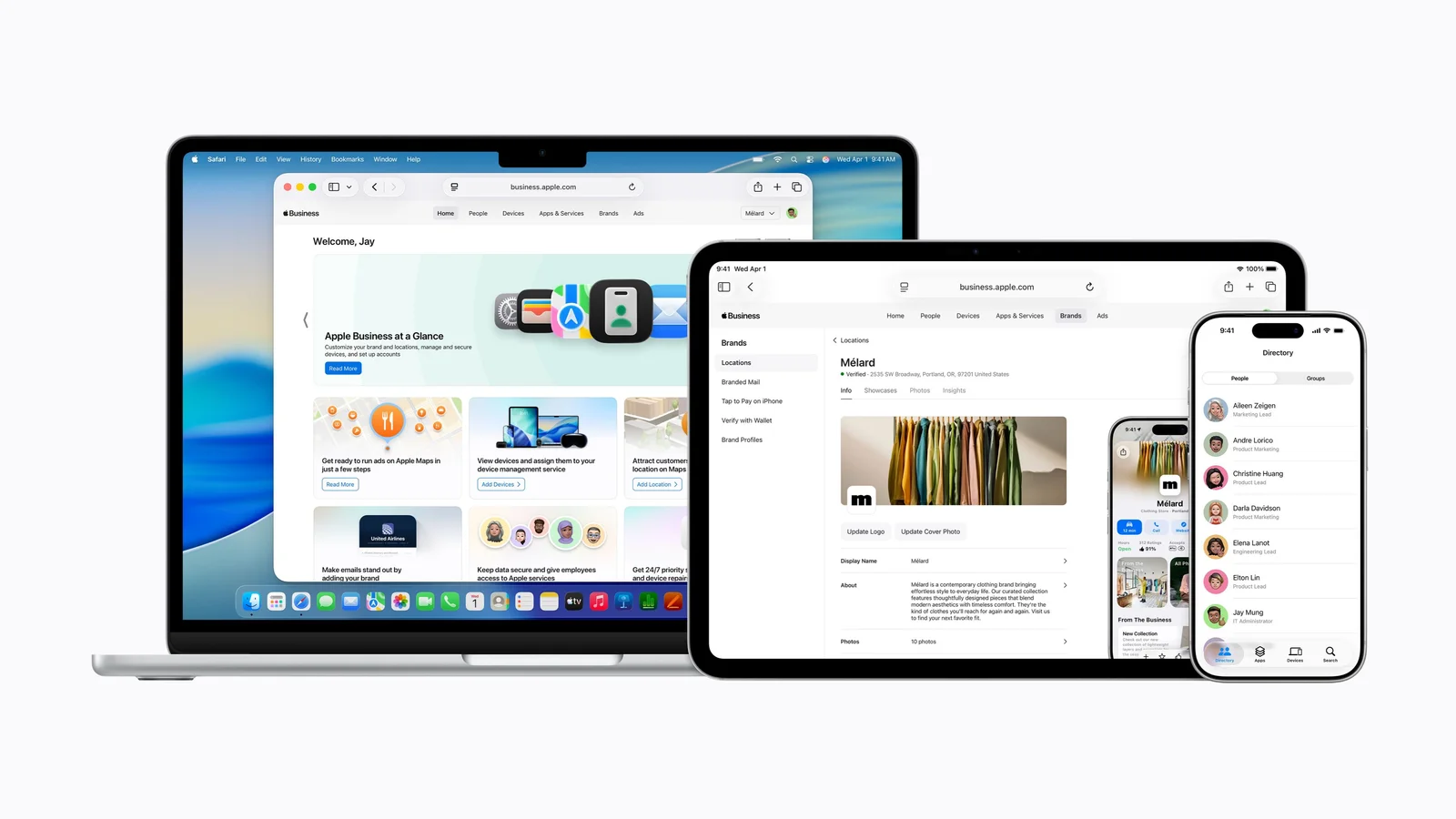 Apple Debuts Unified Business Platform for Devices, Email, and Customer Engagement