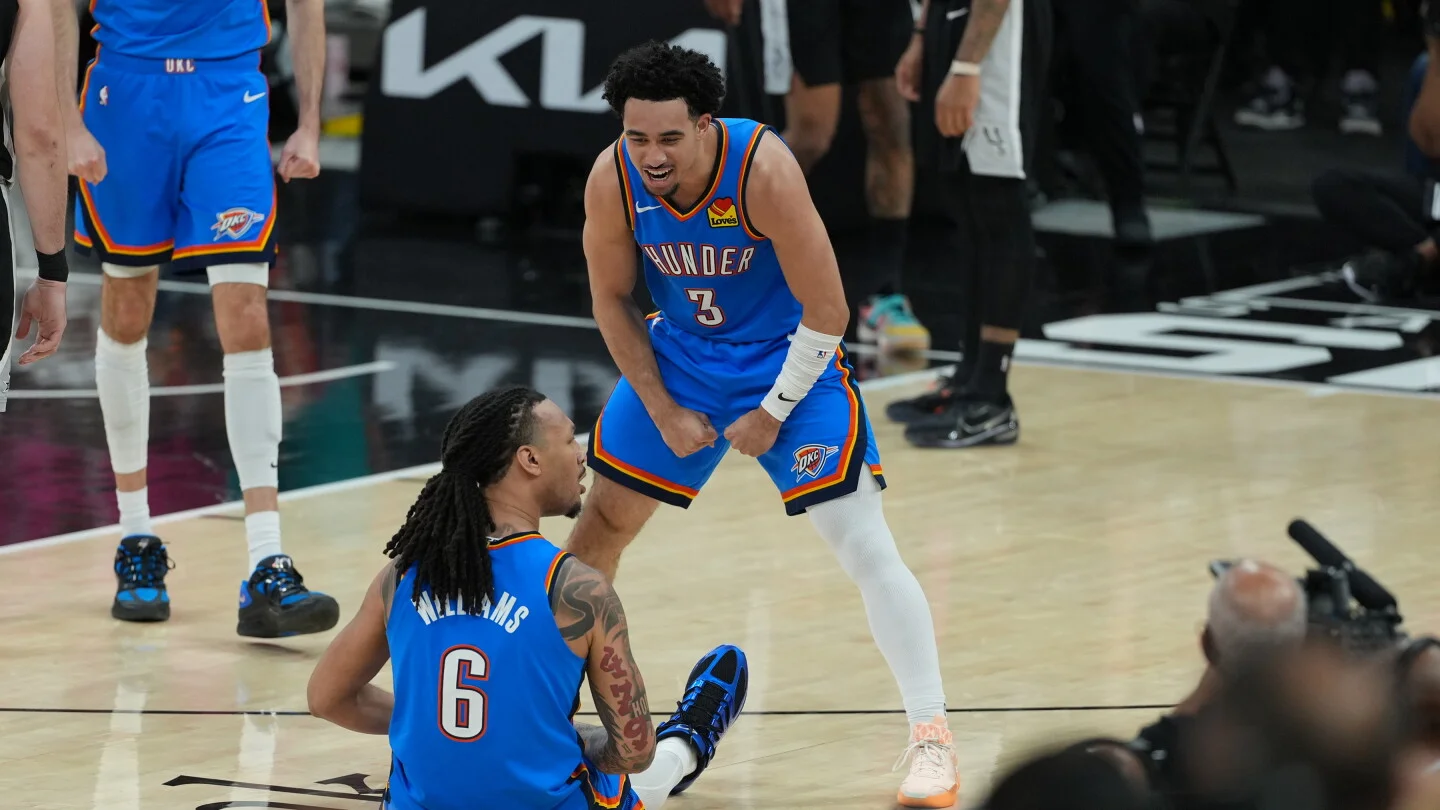 Thunder's depth fuels 2-1 series edge over Spurs