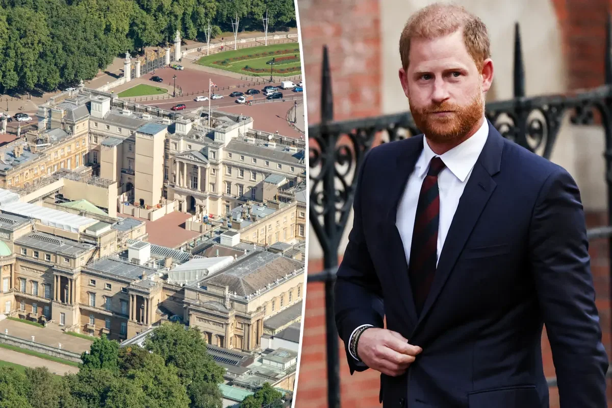 Harry’s Buckingham Palace Stay Offer Scrapped at the Last Minute