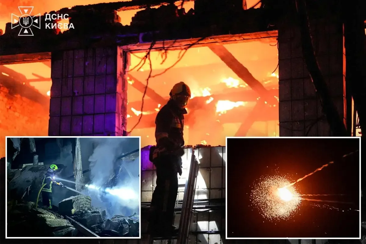 Kyiv Braces as Sixth Straight Day of Russian Strikes Leaves 12 Dead