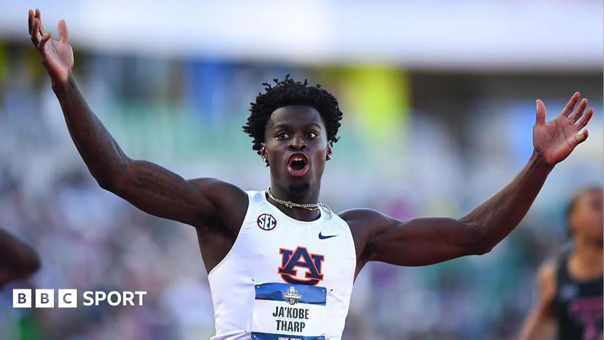 Tharp Smashes 110m Hurdles World Record at NCAA Championships Heats