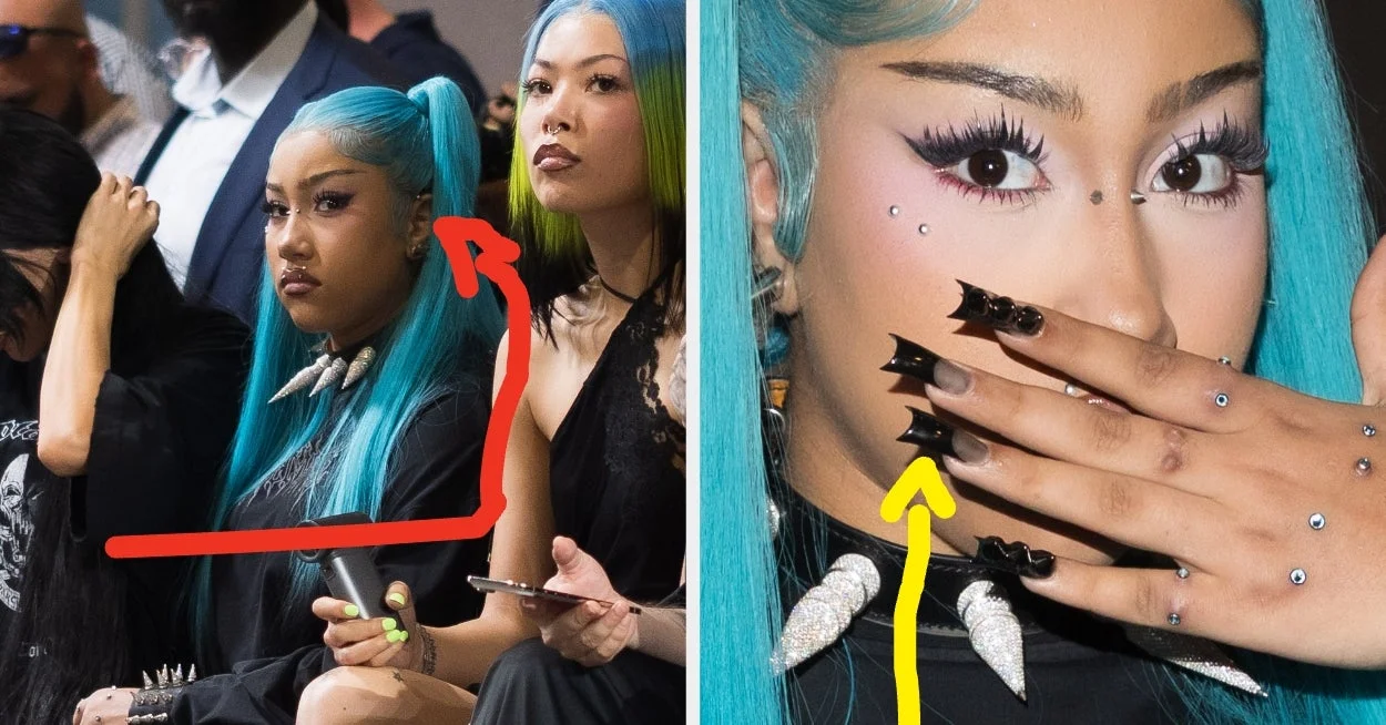 North West Unveils Bold Piercings at Paris Runway Show