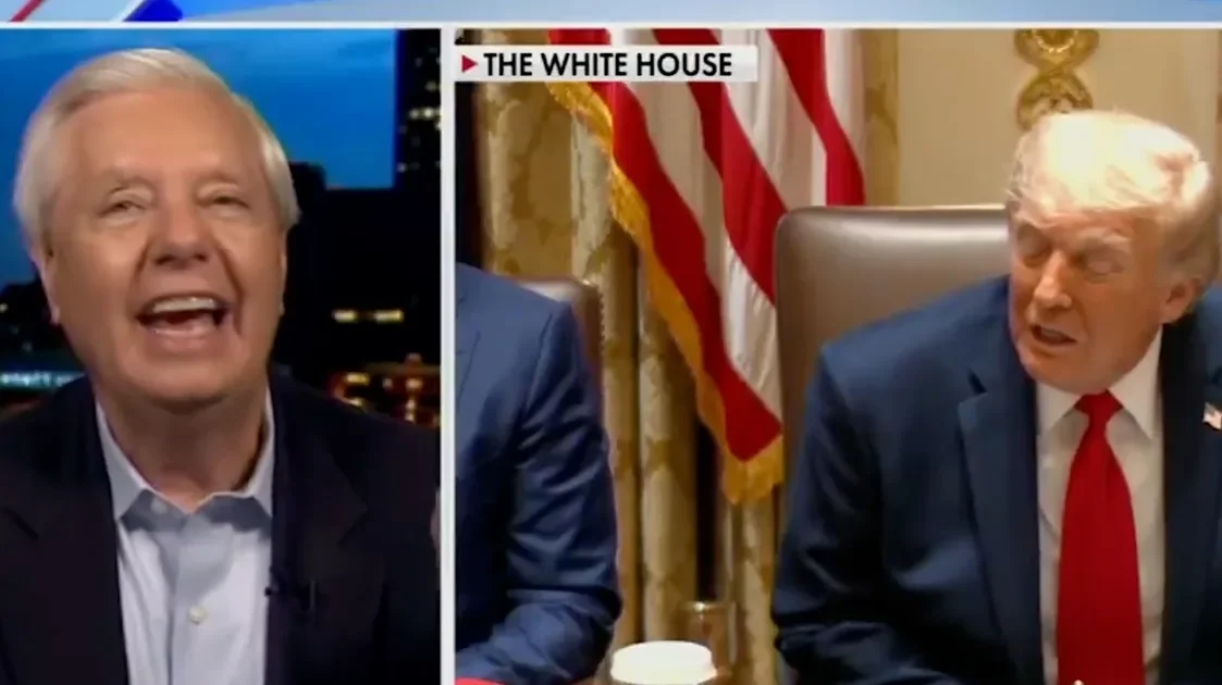 Graham's Over-the-Top Trump Praise Sparks Online Mockery