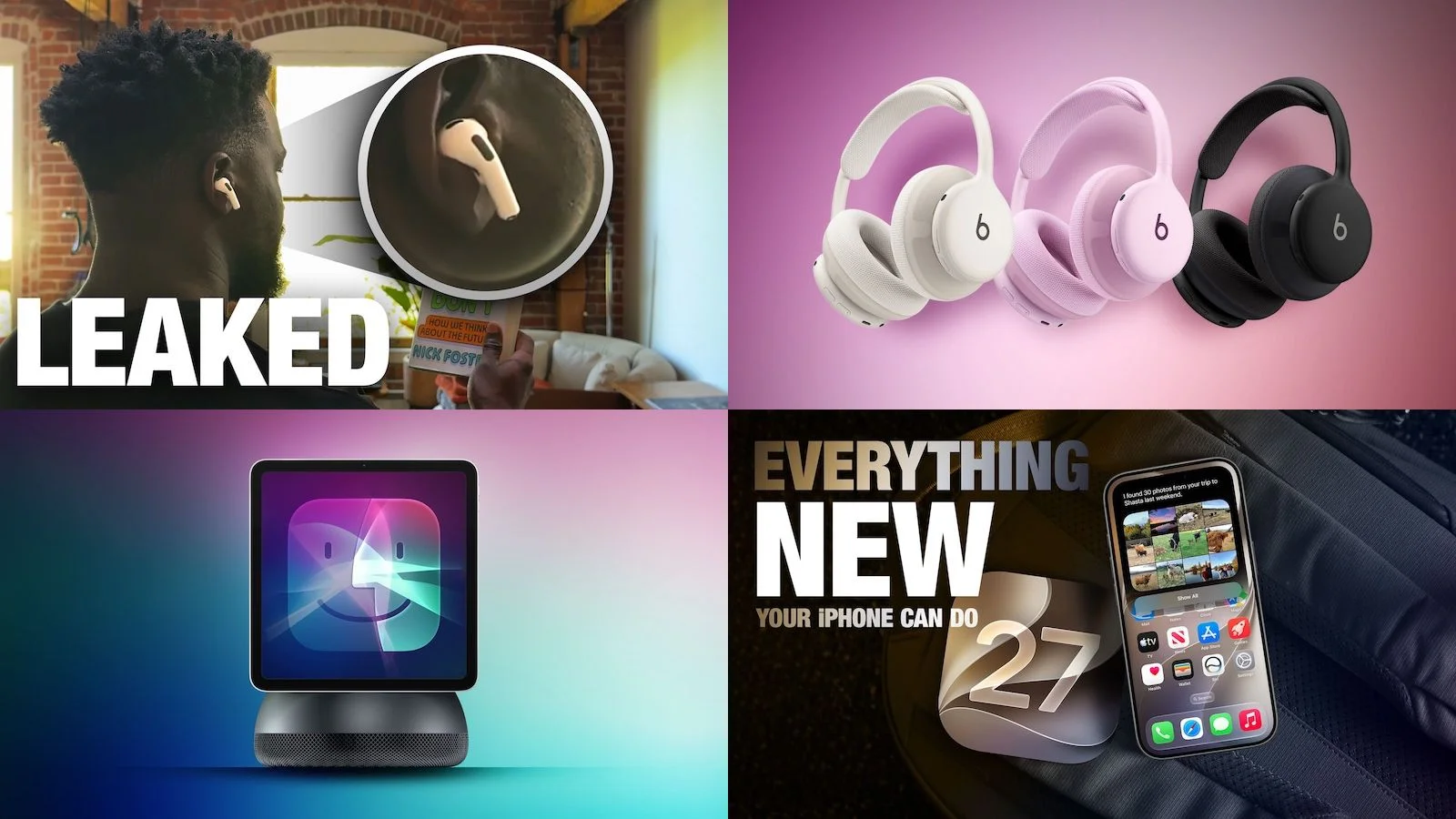 Camera-Equipped AirPods, Beats 360 Leaks Signal Apple’s Broad Roadmap