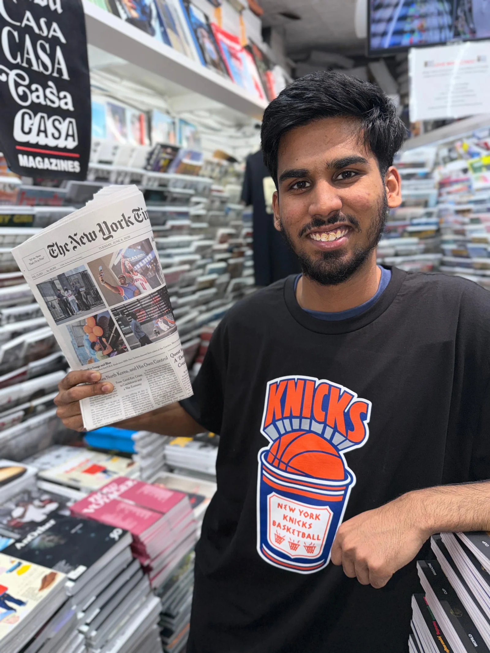 Knicks Finals Fever Sparks a Print-Media Boom at a West Village Shop