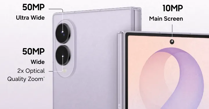 Samsung Galaxy Z Fold 8 leaks show a wider, shorter foldable with upgraded cameras