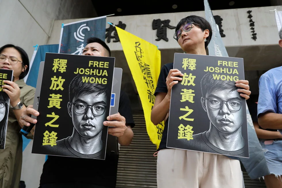 Hong Kong activist Joshua Wong pleads guilty in second national-security case
