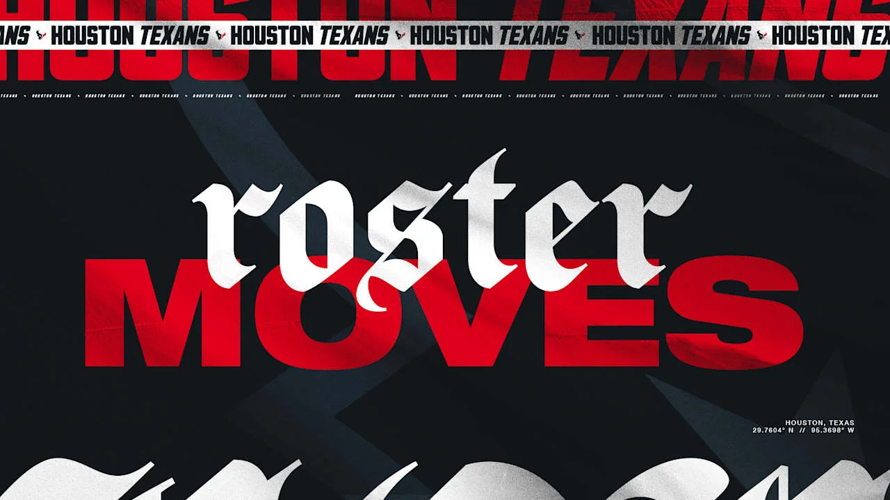 Texans shake up roster with two signings, four practice-squad additions, and two IR placements
