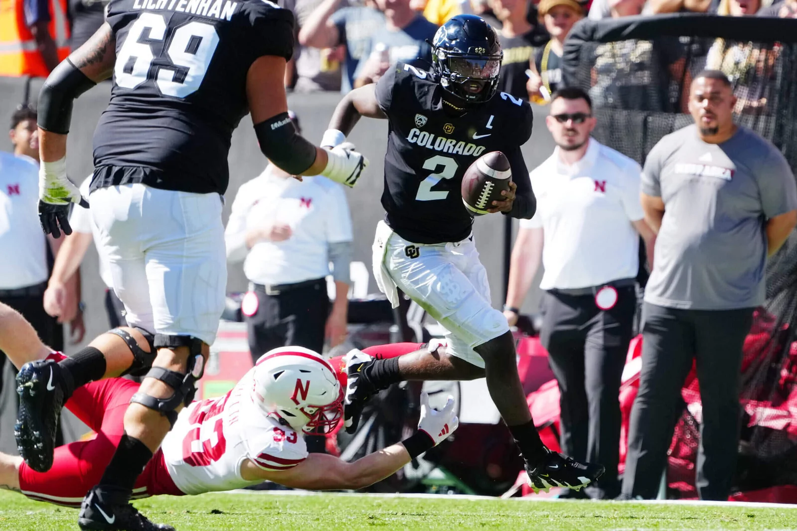 "Deion Sanders' Colorado Dominates Nebraska in Prime Time Victory"