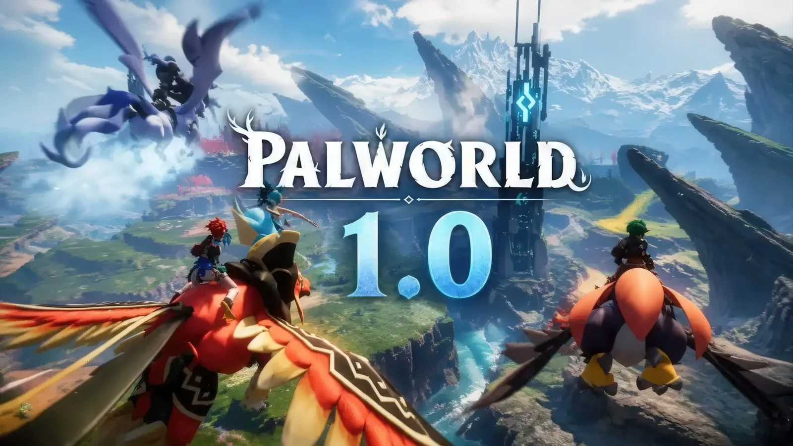 Palworld 1.0 Expands Endgame With World Tree, 20+ Pals and PvP on Steam