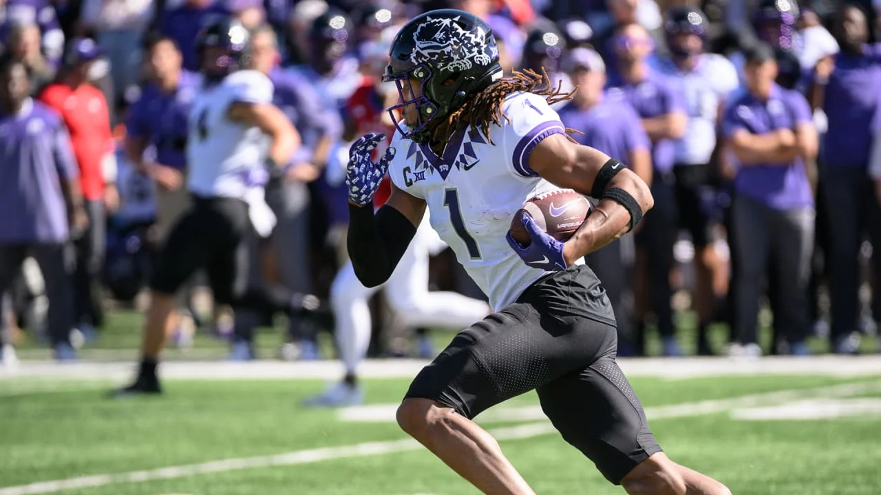 "TCU's Quentin Johnson a Top Prospect for 2023 NFL Draft as Wide Receiver"