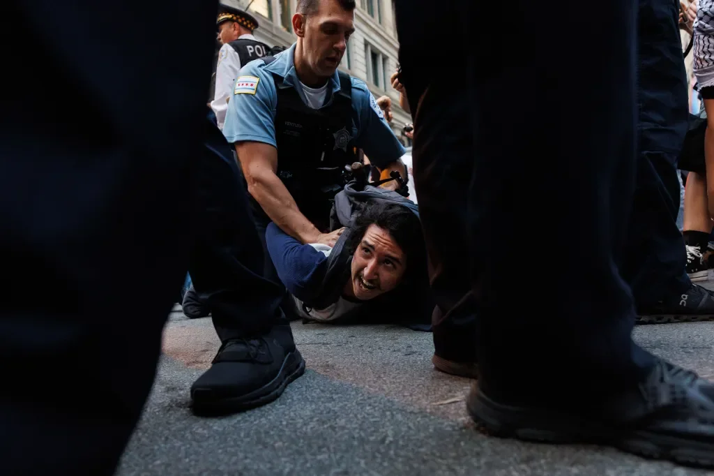 Chicago protests against Trump’s immigration crackdown escalate with vehicle incidents