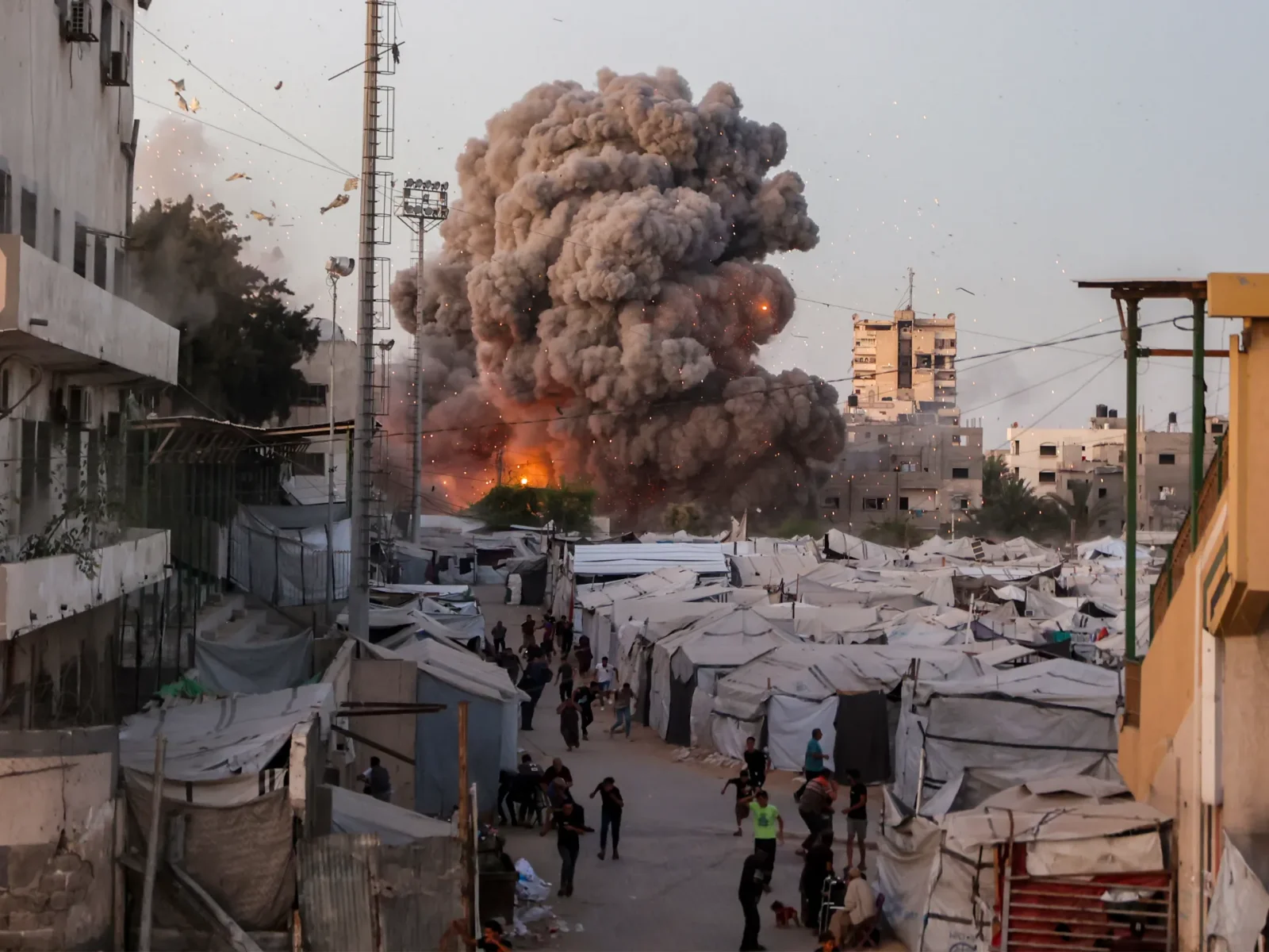 Gaza strikes destroy mosque as casualties rise; West Bank violence intensifies